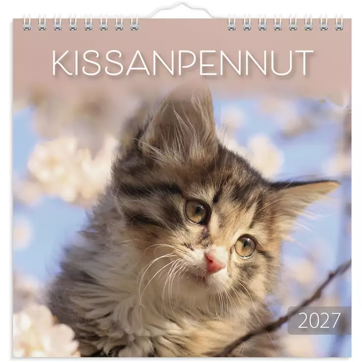 Seinäkalenteri 2027 Kissanpennut - Seinäkalenterit - 10188 - 1