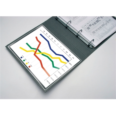 Tarratasku Q-Connect A4 220x305 LS/5 kpl pussi - Tarrataskut - 204288 - 1