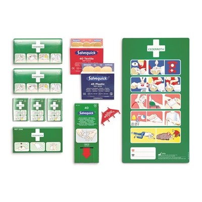 Täydennyspakkaus haavanhoitopisteelle - Ensiapu, työsuojaus ja työterveys - 270028 - 2