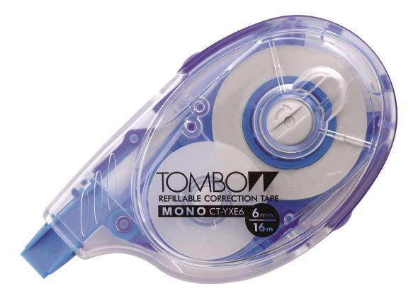 Tombow-korjausteippi MONO YXE6 6mmx16m - Liimat, liimarollerit - TOM30148 - 1