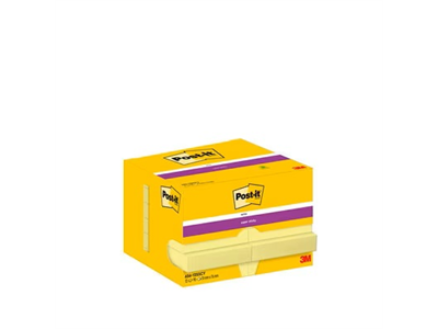 Viestilappu Post-it 656 51x76mm keltainen /12 - Viestilaput, muistilaput, kuutiot - 18358 - 1