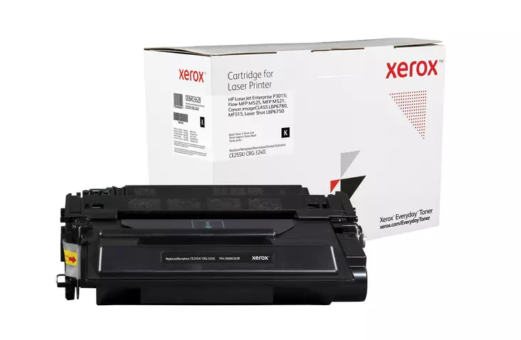 Xerox Everyday High Yield musta värikasetti HP 55X 12.5k - Hp laserkasetit - 006R03628 - 1