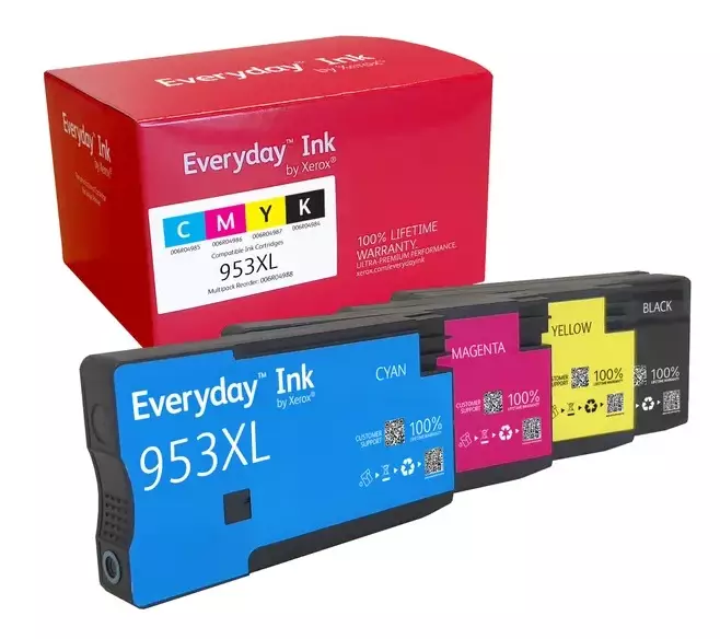 Xerox Everyday HP 953XL monipakkaus CMYK - HP mustesuihkupatruunat - 006R04988 - 1