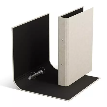 Rengaskansio Bigso Ringo A4 C55 pellava - Kansiot - 454509 - 2