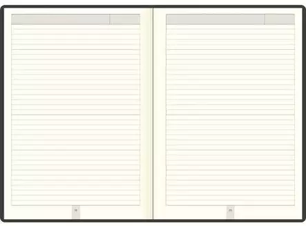 Ajasto Krono Muistikirja 2026 A5 musta 148 x 210mm - Muistikirjat - 2617570009 - 3