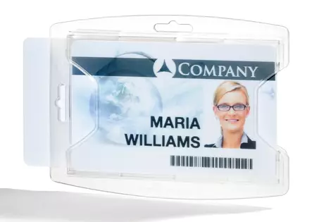 Durable reXycle®-henkilökorttikotelo kahdelle kortille 10kpl - Nimikortit, kongressineulat, kaulanauhat - 895219 - 1