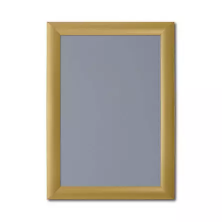 Julistekehys A4/25mm kääntökehys, Kulta, 210x297mm - Infotaskut, julistekehykset - 160069 - 2