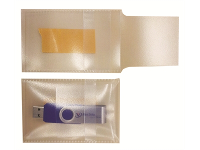 Tarratasku Q-Connect USB-muistitikulle itseliimautuva/10 - Tarrataskut - 204289 - 1