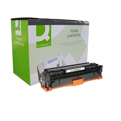 Laservärikasetti Q-CONNECT HP CC531A sininen - Hp laserkasetit - 123419 - 1