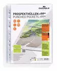 Muovitasku kansioon PREMIUM A4 rPP 40 kpl/pussi - Kansiotaskut - 268619 - 1
