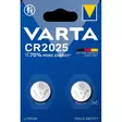 Paristo Varta Lithium Coin CR2025 /2KPL - Paristot, varavirtalähteet - 395049 - 1