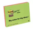 Post-it® Super Sticky viestilappu A6 värilajitelma, 4 nidettä - Viestilaput, muistilaput, kuutiot - 7100235019 - 1