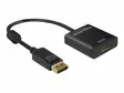 DeLOCK Adapter Displayport 1.2 male > HDMI female 4K 20cm - DisplayPort-kaapelit - 989535989 - 1