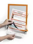 DURAFRAME® A4 2kpl Oranssi - Infotaskut, julistekehykset - 487209 - 2