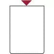 Korttikotelo A7 PVC ylhäältä auki.100kpl - Muovitaskut - 5706569 - 1