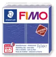 Muovailuvaha nahkaefekti FIMO 57g Indigon sininen - Muovailuvahat - 8010-309 - 1