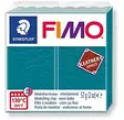 Muovailuvaha nahkaefekti FIMO 57g Laguunin vihreä - Muovailuvahat - 8010-369 - 1