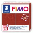 Muovailuvaha nahkaefekti FIMO 57g Ruosteen punainen - Muovailuvahat - 8010-749 - 1