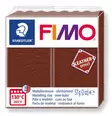 Muovailuvaha nahkaefekti FIMO 57g ruskea - Muovailuvahat - 8010-779 - 1