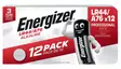 Energizer LR44 paristo 1.5V alkali, 1 kpl=12 paristoa - Paristot, varavirtalähteet - 14265509 - 1