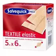 Salvequick kangaslaastari 5mx6cm - Ensiapu, työsuojaus ja työterveys - 270059 - 1