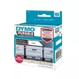 Tarra Dymo LW 25x89mm 1976200 muovi/100 pysyvä liima - Dymo tarrakirjoittimet ja tarrateipit - 254079 - 1