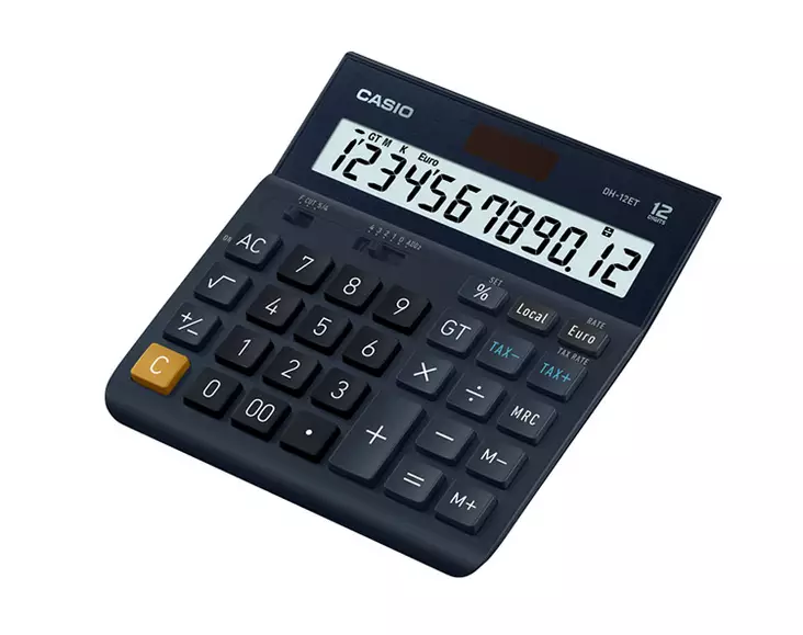 Pöytälaskin Casio DH-12ET - Pöytälaskimet - 13079 - 1