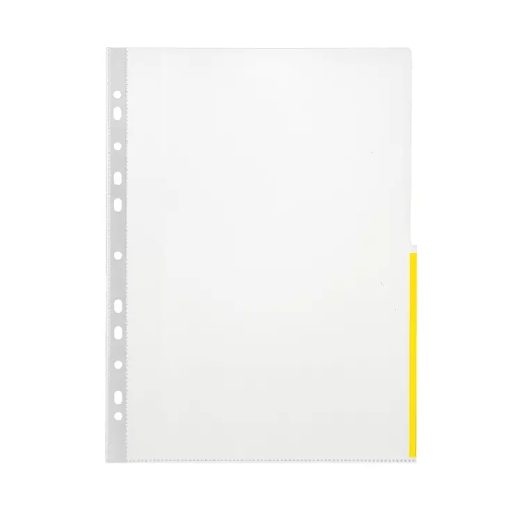 Signaalitasku A4 PP120 mic kirkas kelt./100 - Kansiotaskut - 394919 - 1