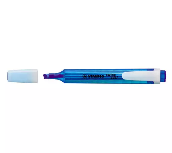 Korostuskynä Stabilo Swing Cool sininen - Korostuskynät - 43989 - 1