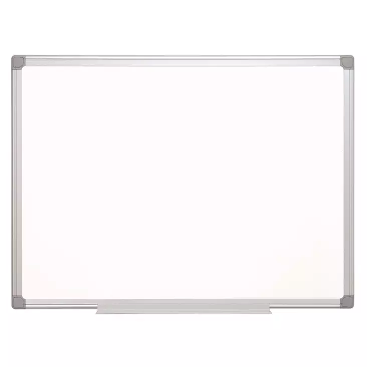 Valkotaulu Q-CONNECT emali magneettinen 150x100cm - Lasi,valko,pellava,korkki,fläppi,-taulut - 451149 - 1