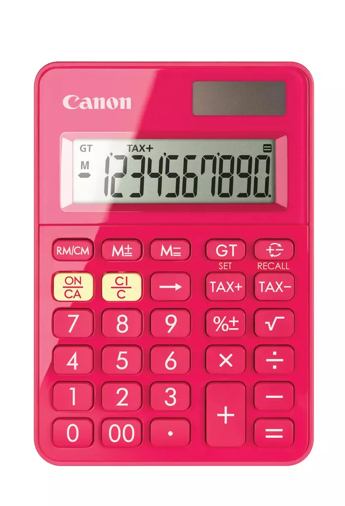 Canon LS-100KB taskulaskin pinkki - Pöytälaskimet - CAN10049 - 1