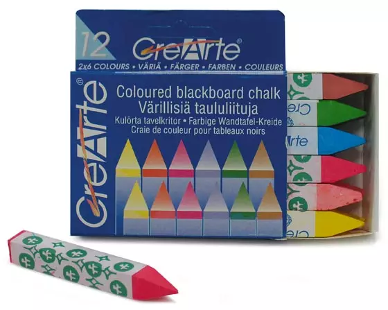 CREARTE TAULULIITU 4-KULMA VÄRILAJ. /12 - Taulutarvikkeet - 52999 - 1