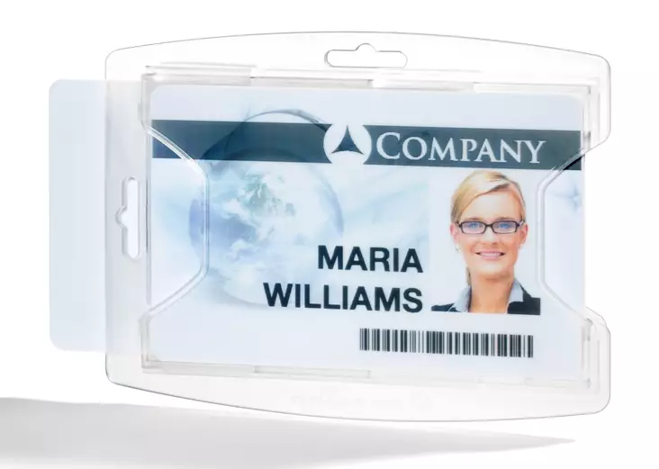 Durable reXycle®-henkilökorttikotelo kahdelle kortille 10kpl - Nimikortit, kongressineulat, kaulanauhat - 895219 - 1
