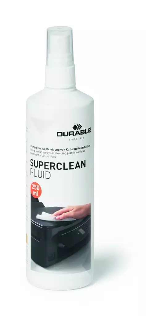 Durable SUPERCLEAN kovien pintojen puhdistusneste, 250 ml - Puhdistusliinat ja paineilma - 578119 - 2