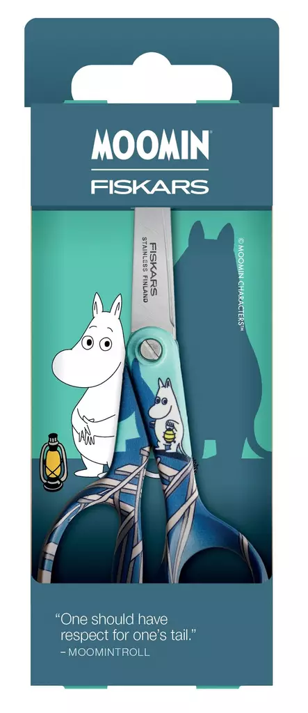 Fiskars Muumi lastensakset 13 cm Muumipeikko, oikeakätinen - Sakset, paperiveitset - 1067189 - 1