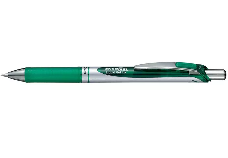Geelikynä 0,7mm PENTEL Energel vihreä - Geelikynät - 159899 - 1