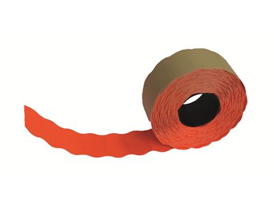 Hintaetiketti irto 2 6x16mm punainen/1200 - Hinnoittelulaitteet ja tarvikkeet - 225029 - 1