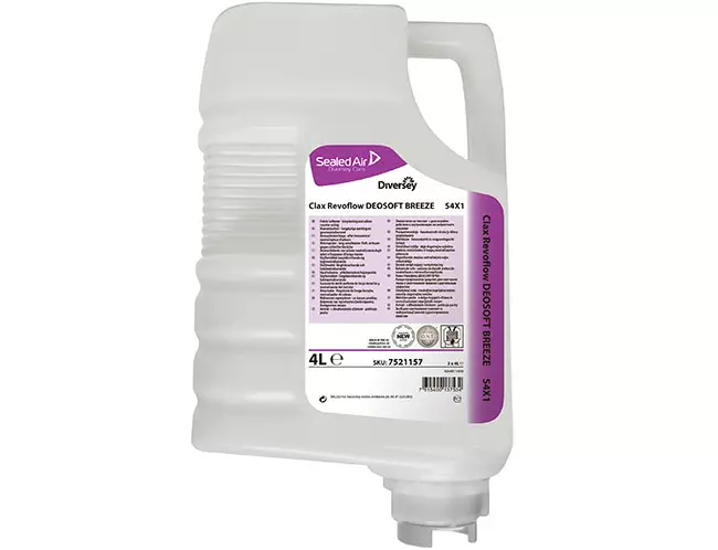 Huuhteluaine Clax Revoflow Deosoft Breeze 4l - Pyykinpesu - 83609 - 1