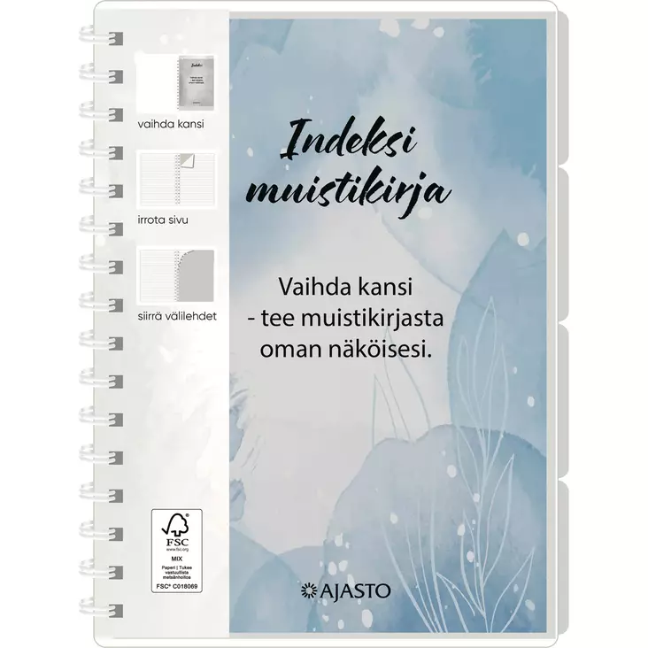 Indeksi muistikirja - Muistikirjat - 2675200829 - 1