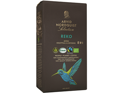 Kahvi Arvid Selection Reko luomu Reilu kauppa 450 g - Kahvit ja suodatinpaperit - 269239 - 2