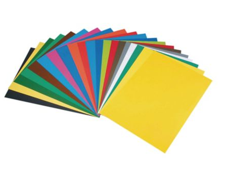 Kartonki 50x70cm 270g valkoinen 25kpl - Värilliset tulostuspaperit - 5622159 - 2