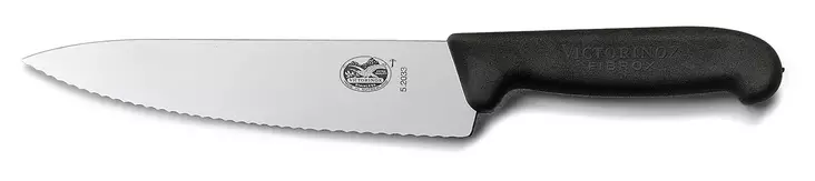 Kokkiveitsi, sahalaita, terä 19 cm - Keittiöveitset - 5.2033.19 - 1