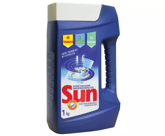 Koneastianpesuaine jauhe 1 kg Sun - Astianpesu - 49409 - 1
