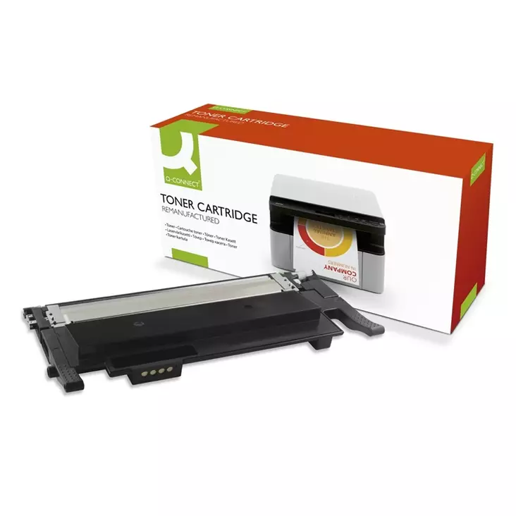 Laservärikasetti Q-CONNECT Sams CLT-K404S musta 1,5K - Samsung laserkasetit - 394869 - 1