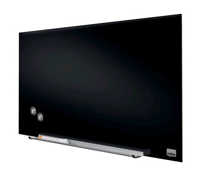 Lasitaulu 680x380mm musta - Lasi,valko,pellava,korkki,fläppi,-taulut - 1905179 - 1