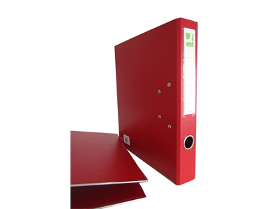 Mappi Q-Connect+ 500 A4 metallivahvike punainen - Mapit - 200249 - 1