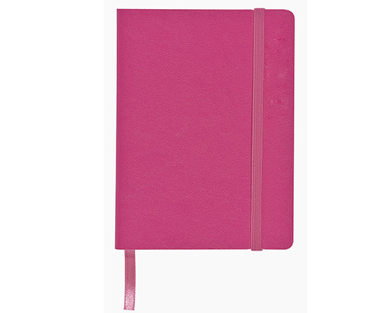 Muistikirja soft A5/96 roosa viivat - Muisti- ja konttorikirjat - 75339 - 1