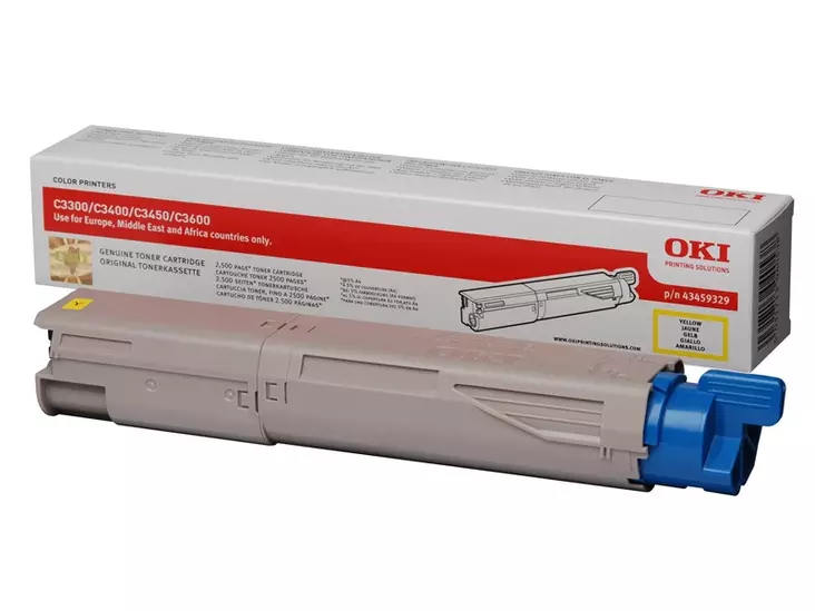 OKI C3520/C3530MFP/MC350 Keltainen 2000s - Oki laserkasetit - 43459369 - 1
