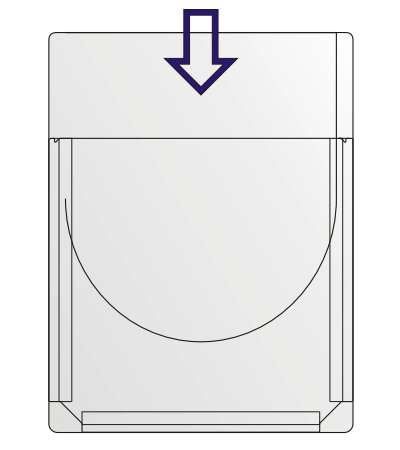 Paljetasku A4 PP läpällä tarratausta - Tarrataskut - 28999 - 1