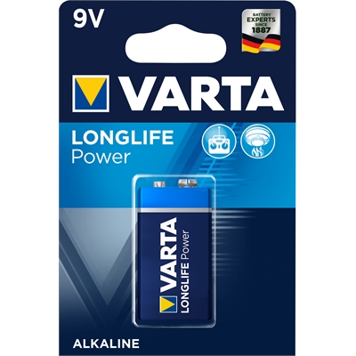 Paristo Varta Longlife Power 9V - Paristot, varavirtalähteet - 252079 - 2